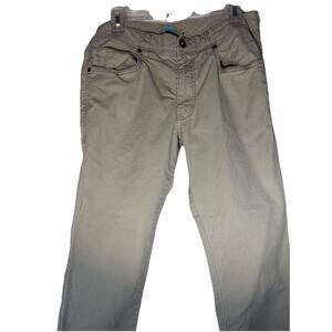 Tommy Bahama Jeans pants Khaki Pants Mens 32x34 Tan Authentic Relaxed Fit 86549